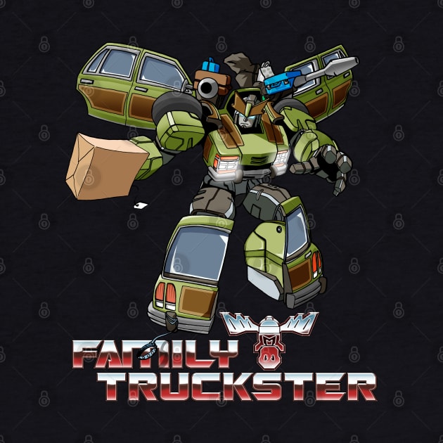 Asplenia Studios: Family Truckster Transformer by AspleniaStudios